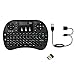 Produktbild Rii Mini i8 + hebräische Sprache 2,4 GHz Mini Wireless Keyboard mit Touchpad (Farbe: Schwarz)