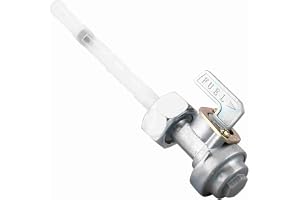 Aramox Bränsletank växlingsventil, 14 mm x 1 mm bensin kran bensin växlingsventil bränsle bensin tank bensin kran brytare för CM185T CM200T 16950-195-702