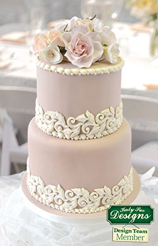 Leaf Swirl – Katy Sue Designs Silikonform für Tortendekorationen Cupcakes Fondant und Zuckerwaren - 4