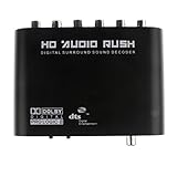 Cinch-Ausgangsschnittstelle, einfach, den Verstärker anzuschließen.