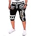 Produktbild Malloom® Mode Sommer Männer Herren Neue Hosen Kordelzug Elastische Taillen Druck Loose Sport-Strand Arbeit beiläufige Kurze Hosen Kurzschluss Hosen