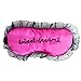 Produktbild GANXIA Home Neuheit Spitze Schlafmaske Schlafmasken Augenmaske für Reise Nap Shift Arbeitet Männer Frauen Kinder Rest Augenklappe Augenbinde