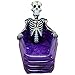 Produktbild Loveinwinter Pool Getränkehalter,Halloween Pool Cup Holder, Aufblasbare Schädel-Schatztruhe, Drink Ice Bucket, Aufblasbarer Sarg Ice Bucket
