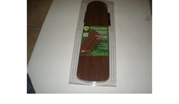 Hunter 5 Pack Dark Cherry And Rustic Lodge Ceiling Fan Blades Item