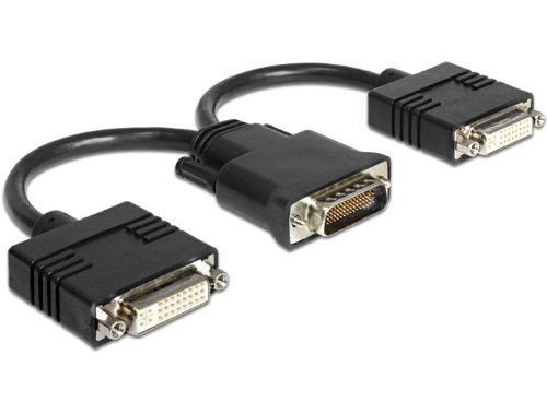 DELOCK Adapter DMS-59 Stecker > 2x DVI Buchse 20cm
