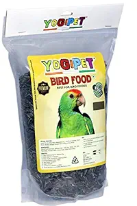YOGIPET Striped Sunflower Seed (500 gm)