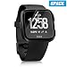 Produktbild Fitbit Versa Schutzfolie 6x [Vollständige Abdeckung] ELECHOK HD Transparenter Klarsichtschutzfolie Smartwatch Displayschutzfolie Folie TPU, Anti-Bubble