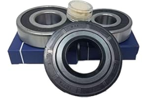 GREENOAK doka- Kugellager Lagersatz Lager 6305 RS 6306 RS Wellendichtung 35x76x10/14 passend für Waschmaschine Miele