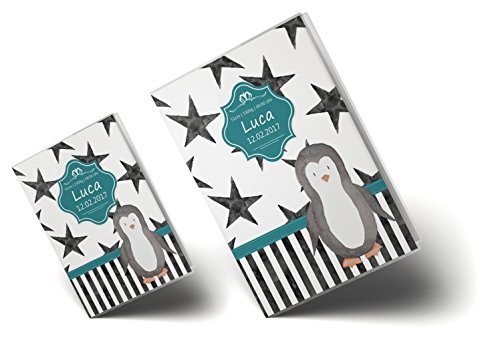 U-Heft Hülle SET Creative Royal Untersuchungsheft Hülle & Impfpasshülle personalisierbar mit Namen und Geburtsdatum - 5