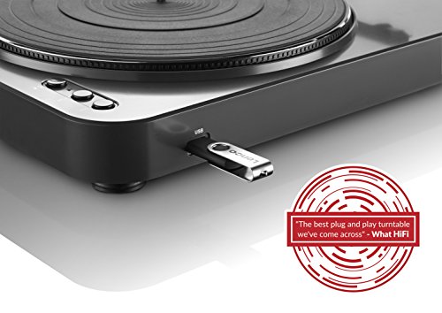 Lenco L-85 Turntable with USB Direct Recording - White - Image 5