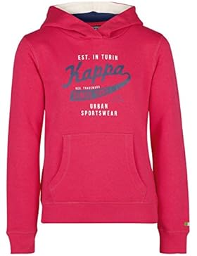 Kappa Mädchen Wenke Hooded Sweatshirt Short Sleeve