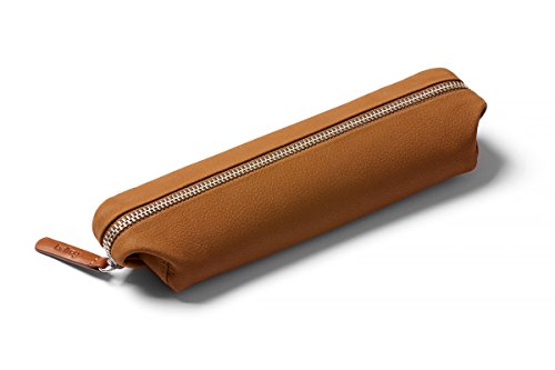 Preisvergleich Produktbild Bellroy Pencil Case Stiftemappe Federmäppchen Stiftemäppchen Griffelmappe mit Reißverschluss für Stifte und Kabel Tan