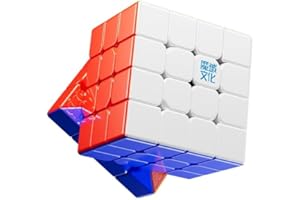 Bukefuno MoYu AoSu V7 DoubleTrack UV 4x4 Magic Cube Magnétique Moyu AoSu WRM V7 112 Aimants, Puzzle 4x4x4 DoubleTrack UV Magic Tissu Magique Sans Autocollant Vitesse Cube