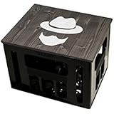 Geschenkidee Bierkastensitz Sitzauflage Hocker mit Motiv SayMyName