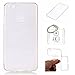 Produktbild Hülle Huawei P10 Lite 5.2 Zoll Hülle Soft Flex Transparent Silikon TPU Handyhülle Schutzhülle für Huawei P10 Lite 5.2 Zoll Case Cover - Crystal Clear + Schlüsselanhänger (P) (1)