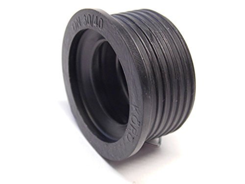 Köro Siphon Gummimanschette für Abflussrohr Aussen 40 mm, Innen 30 mm