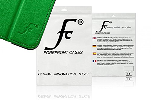 Forefront Cases® Neue Leder Hülle / Tasche / Case / Cover für Amazon Fire HD 6 Tablet (Oktober 2014) – Rundum-Geräteschutz und intelligente Auto-Sleep-Wake-Funktion mit 3-JAHRES-GARANTIE VON Forefront CASES – inkl. Eingabestift und Displayschutz - 6