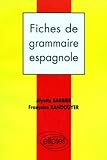 Fiches de grammaire espagnole