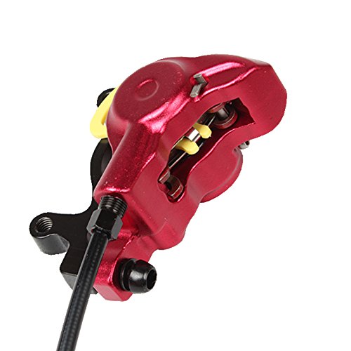 ZOOM Hydraulik Fahrrad vorne / hinten Scheibenbremse Set MTB Mountain Bike Öl Scheibenbremse Rotor Hebel - 4