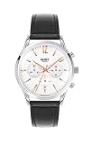 Henry London Orologio Cronografo Quarzo Unisex Adulto con Cinturino in Pelle HL41-CS-0011