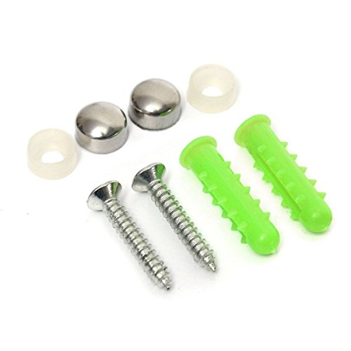Leisial 4 Haken Kleiderhaken Garderobenhaken Bad Wand Handtuchhaken Rostfreier Stahl - 5