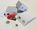 Produktbild Coin Flips & Flat Clinch Stapler Bundle with Free Bonus Staples by Hobbymaster