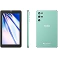 Modio M12 Android Tablet, 7 Inch 5G WiFi, HD IPS Display, 256GB Storage, Green