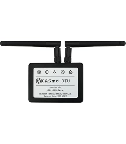 CASmo-DTU-HMS Gateway Per Inverter Hoymiles Serie HMS (2.4GHz) Fino A 10 Pezzi, Compatibile OpenDTU