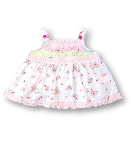 Pomme Framboise Paris Tuileries Flower Top, Tops, Baby girl, 0-3 months