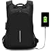 Produktbild Myhozee Business Rucksack Herren für 15,6 Zoll Laptop Backpack,Wasserdichte und strapazierfähige für Schule Reise Manner Frauen Büro (Anti-Diebstahl Black#2)
