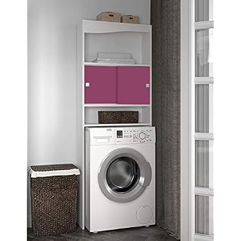 MAGIC SELECT Armoire Pour Machine à Laver - Étagère Supérieure Rangement Salle De Bain MDF