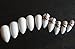 Pink-Candy Full Cover White Stiletto False Nails to Paint Yourself - 120