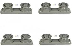 CHRILUKA Gorenje 244489 Top Original Gorenje Basket Roll Holder Rail Basket Roller Dishwasher Pack of 4