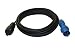 Produktbild Adapterkabel CEE MENNEKES Stecker Caravan auf Schuko Gummikupplung LINEAX 3G1,5 10m