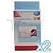 NEW PACK OF 12 x SAFETY SOCKET COVERS - WHITE COLOUR - EASY TO FIT - CHILD SAFETY MAINS SOCKET COVERS (Pack of 2)