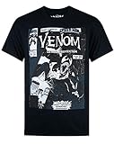 100% algodón Marvel Venom Comic Tonal Men\'s T-Shirt (L)