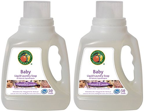 (2 Pack) - Earth Friendly Products - Baby Laundry Liquid | 1500ml | 2 PACK BUNDLE