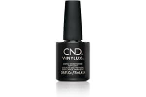 CND Vinylux - Smalto per Unghie Top Coat, Applicazione Facile, Dura di una Settimana, Formula a Asciugatura Rapida, Facile da Rimuovere, Protegge lo Smalto per Unghie, Brillantezza Extra, 15ml