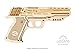 Produktbild UGEARS 70047 Wolf-01 Gummiband Pistole Holzmodell Bausatz | Sicher & Umweltfreundlich Modellbausatz aus Holz, Einheitsgröße