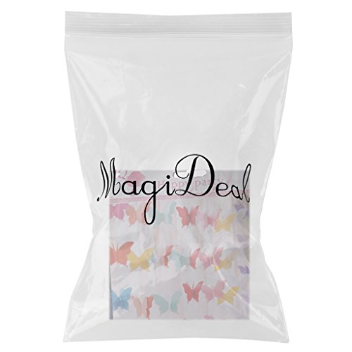 MagiDeal Papier Schmetterling Bunting Banner Girlande Hochzeit Zimmer hängen Dekor – Rosa, 2,8 m - 2