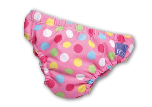 Bambino Mio Swim Nappy Pink Spot Medium 7-9kgs