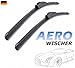 Produktbild 530mm 480mm GOOD WIPER AERO 2x Front Scheibenwischer Flachbalkenwischer mit Hakenbefestigung Wischerblätter Set für Frontscheibe Scheibenwischer blätter Satz Premium Qualität. INION®
