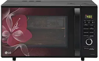 LG 28 L Convection Microwave Oven (MJ2886BWUM, Floral)