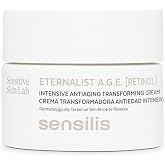 Sensilis - Eternalist A.G.E., Intensive Anti-Aging Cream, 50 ml | Retinol, Hyaluronic Acid, Vitamin A, Moisturizes, Repairs,