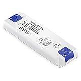 deleyCON 12V LED Trafo Transformator Netzteil SLIM // 0-30W // Optimale LED Spannung