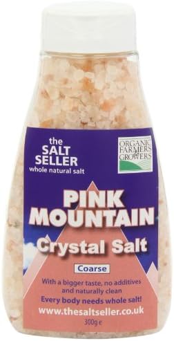 The Salt Seller Organic Pink Himalayan Coarse Salt 300 g (Pack of 6)