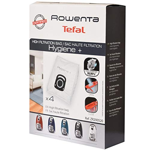 Rowenta Sacs aspirateur par 4 Hygiene+
