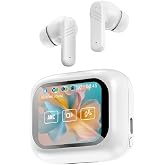 Hp-620 Bluetooth Kablosuz Kulaklık Led Dokunmatik Ekranlı Şarj Kutusu Renkli Lcd Hızlı Bağlantı