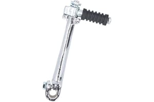 2EXTREME Kickstarter klappbar verchromt – Simson Kickstarter S50 S51 S70 Enduro, Stahl mit Trittgummi, kompatibel mit MS50 S53 S83|Mofa |Moped Ersatzteil