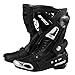 Produktbild MERRYHE Reiter Stiefel Motorrad Motorradrennen Biker Stiefel Offroad Abenteuer Touren Motorrad Schuhe Hohe Lange Stiefeletten,Black-44